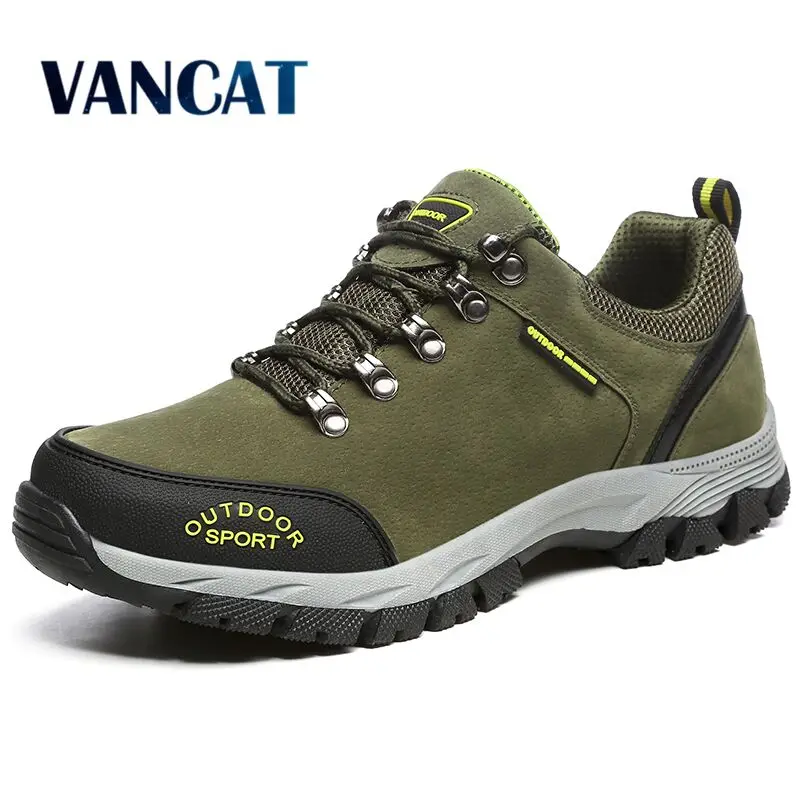 VANCAT Men Big Size 39-49 Fashion Men Shoes Comfortable Waterproof Outdoor Casual Shoes Lace-Up Spring Autumn Rubber Sneakers
VANCAT Men Big Size 39-49 Fashion Men Shoes Comfortable Waterproof Outdoor Casual Shoes Lace-Up Spring Autumn Rubber Sneakers