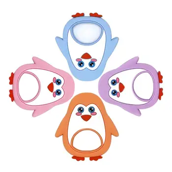 New Silicone Penguin Shaped Teether Cookies Silicone Pendants Teeth Gums Stick for Baby drop shipping
New Silicone Penguin Shaped Teether Cookies Silicone Pendants Teeth Gums Stick for Baby drop shipping