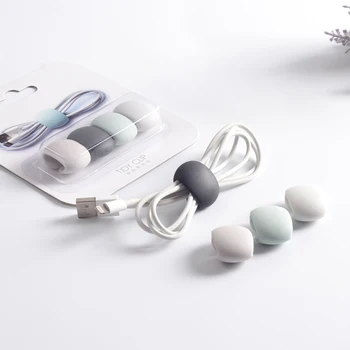 4pcs/lot Colorful Cable Winder Wire Organizer Cable Earphone Holder Cord Management Protector for iPhone Samsung Huawei
4pcs/lot Colorful Cable Winder Wire Organizer Cable Earphone Holder Cord Management Protector for iPhone Samsung Huawei