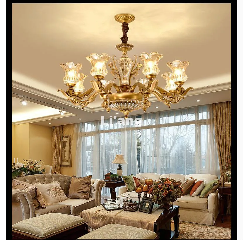 Hot Selling European Brass Antique Crystal Chandelier Lingting Luxurious LED AC Brass Crystal Lamp Lustre Suspension Lighting
Hot Selling European Brass Antique Crystal Chandelier Lingting Luxurious LED AC Brass Crystal Lamp Lustre Suspension Lighting