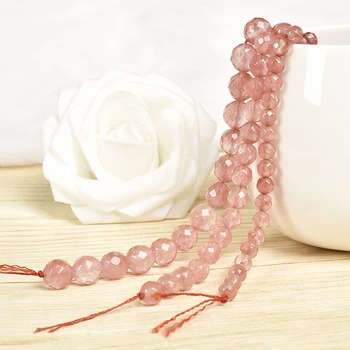 Wholesale 4/6/8/10/12/14mm Watermelon Crystal Glass Cutting Cherry Quartz Loose Beads For jewelry 15inch H252
Wholesale 4/6/8/10/12/14mm Watermelon Crystal Glass Cutting Cherry Quartz Loose Beads For jewelry 15inch H252