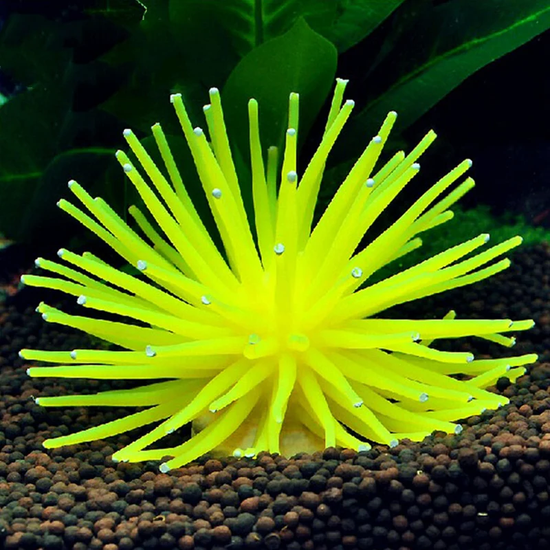 1Pc Silicone Aquarium Fish Tank Artificial Coral Plant Underwater Ornament Decoration Waterscape Accessories More Color
1Pc Silicone Aquarium Fish Tank Artificial Coral Plant Underwater Ornament Decoration Waterscape Accessories More Color