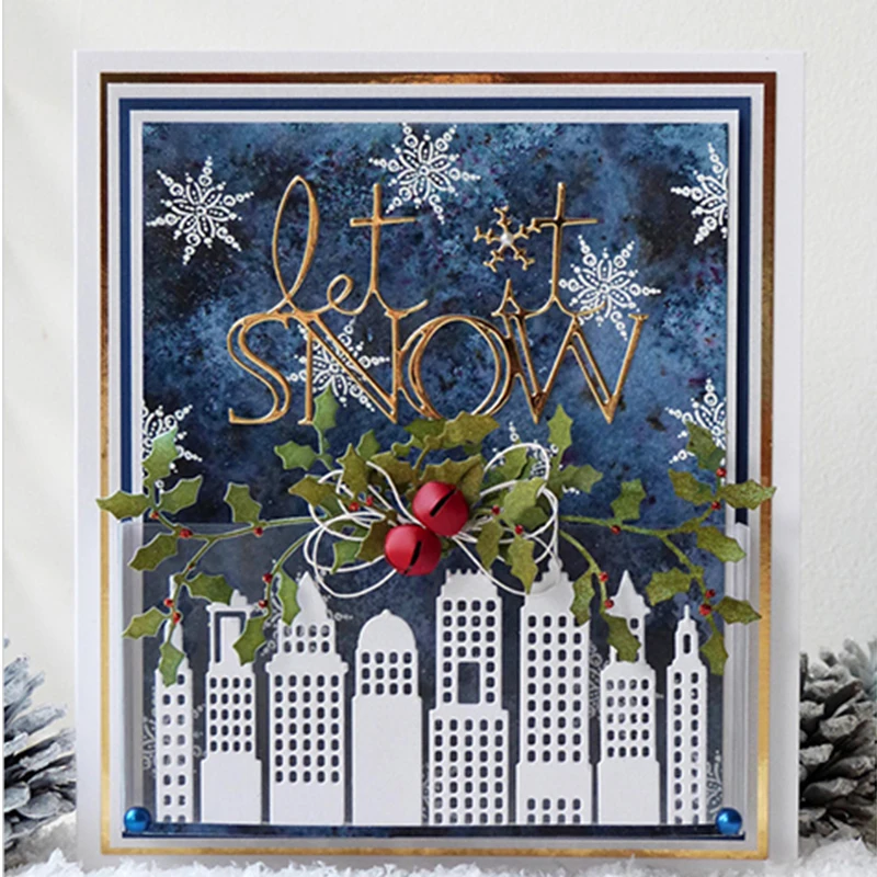 Snow Words Letters Metal Die Cuts Cutting Dies For DIY Scrapbooking Embossing Album Paper Cards Decorative Crafts New 2019 Dies
Snow Words Letters Metal Die Cuts Cutting Dies For DIY Scrapbooking Embossing Album Paper Cards Decorative Crafts New 2019 Dies