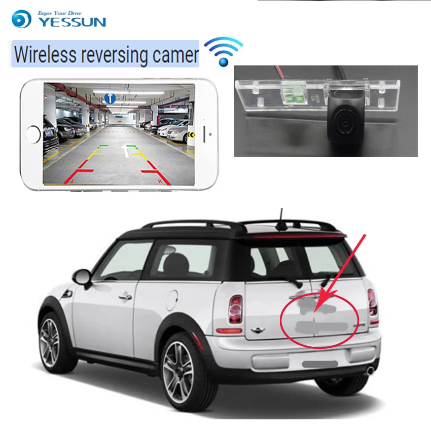 NEW! wireless car reversing rear view camera For Mini Clubman Convertible Countryman 2008-2014hd CCD Night Vision+high quality
NEW! wireless car reversing rear view camera For Mini Clubman Convertible Countryman 2008-2014hd CCD Night Vision+high quality