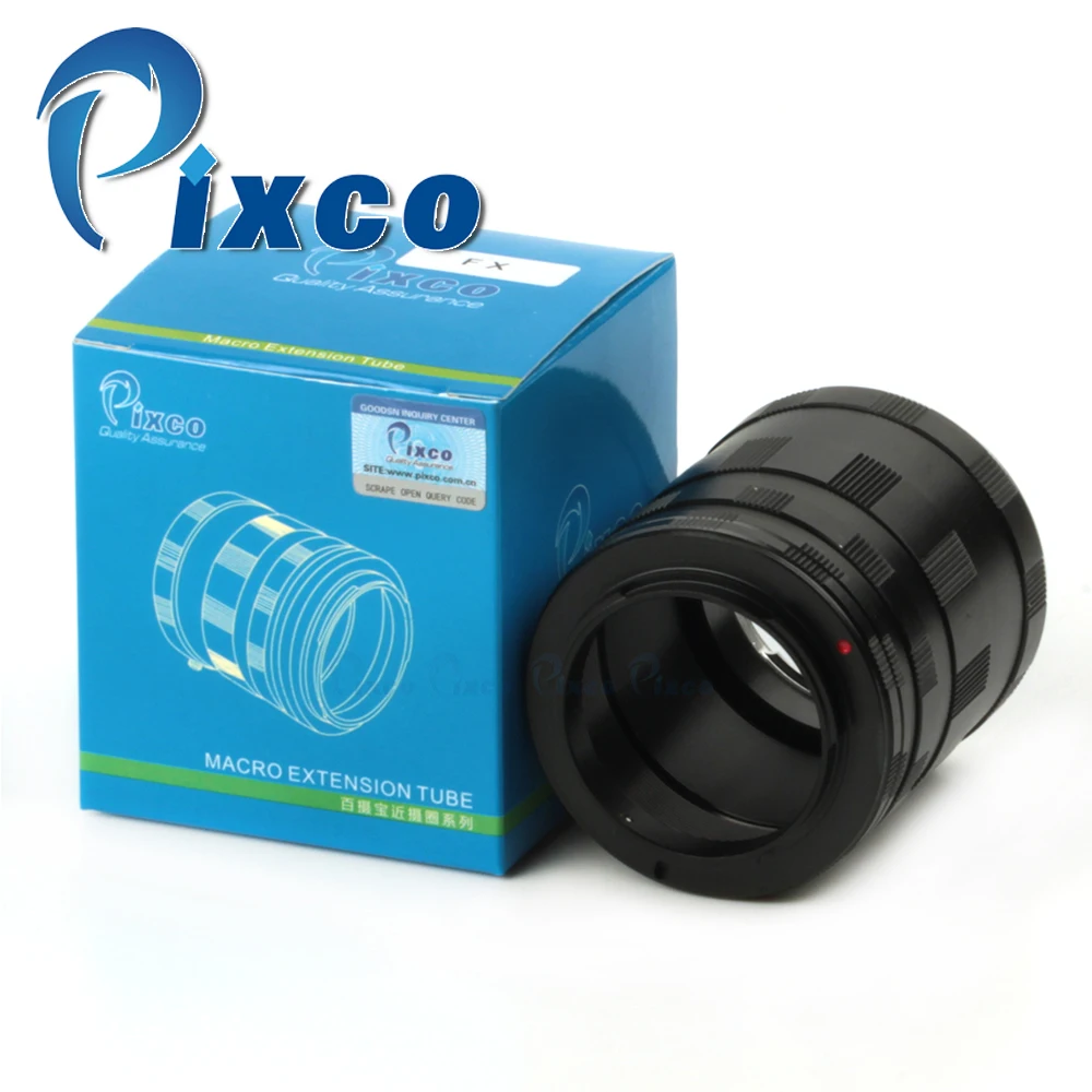 Pixco Auto Focus Macro Extention Tube for Fujifilm FX X-A3 X-T2 X-Pro2 X-E2S X-T10 X-A2 X-E2 X-T1 X-E1 X-A1 X-M1 X-Pro1