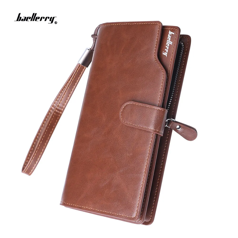 New Designer's Men Wallets business purse for male Brand Leather Clutch Wallet vintage Multifunction card purse phone bag
New Designer's Men Wallets business purse for male Brand Leather Clutch Wallet vintage Multifunction card purse phone bag
