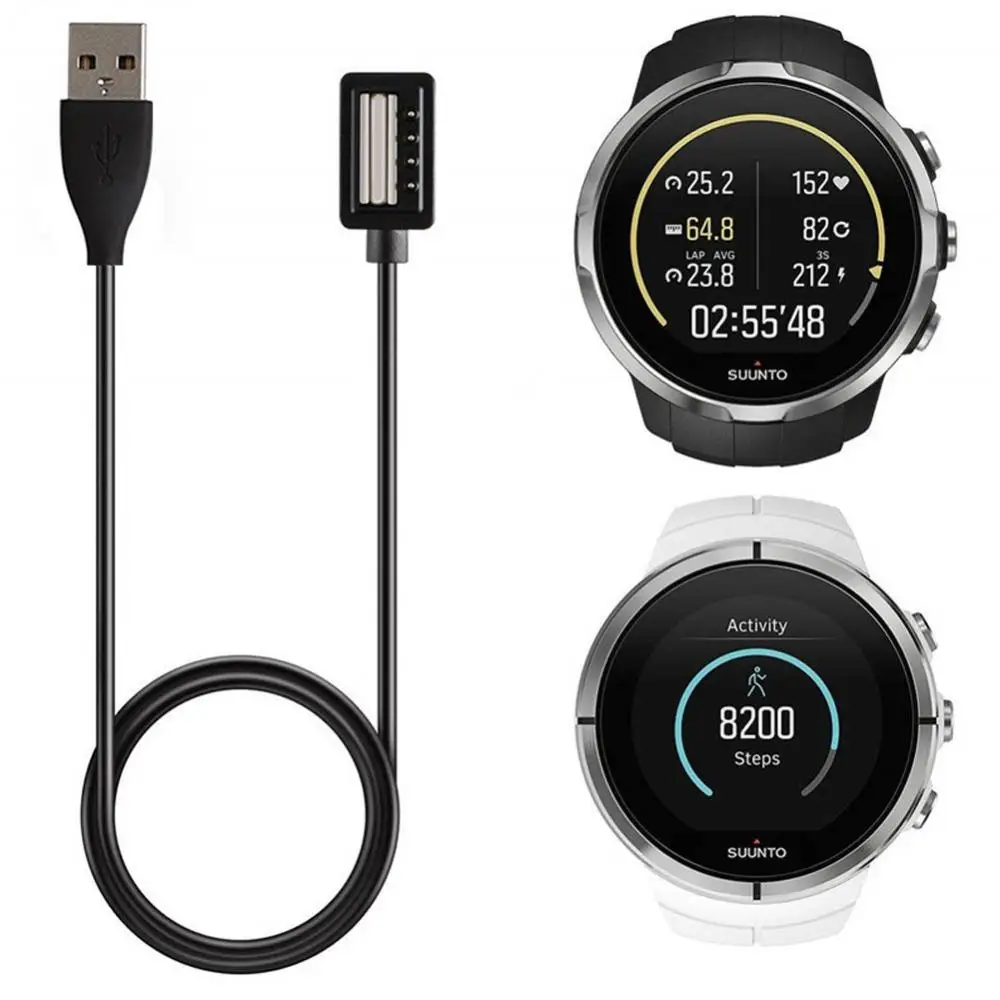 Yiwa USB Charging Cable Clip Cradle Charger for Suunto Spartan Ultra HR Spartan Sport Wrist HR,Suunto 9,Suunto EON Core
Yiwa USB Charging Cable Clip Cradle Charger for Suunto Spartan Ultra HR Spartan Sport Wrist HR,Suunto 9,Suunto EON Core