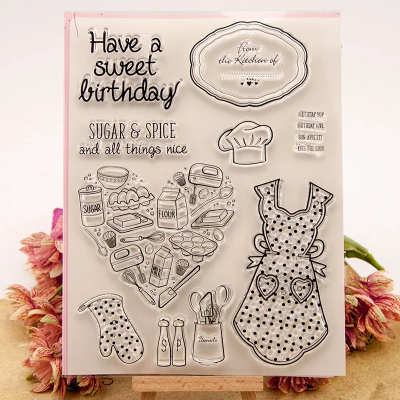 Letter Kitchenware Transparent Clear Silicone Stamp for Scrapbook DIY Kids Gifts Scrapbooking Photo Album Cards Decoration
Letter Kitchenware Transparent Clear Silicone Stamp for Scrapbook DIY Kids Gifts Scrapbooking Photo Album Cards Decoration