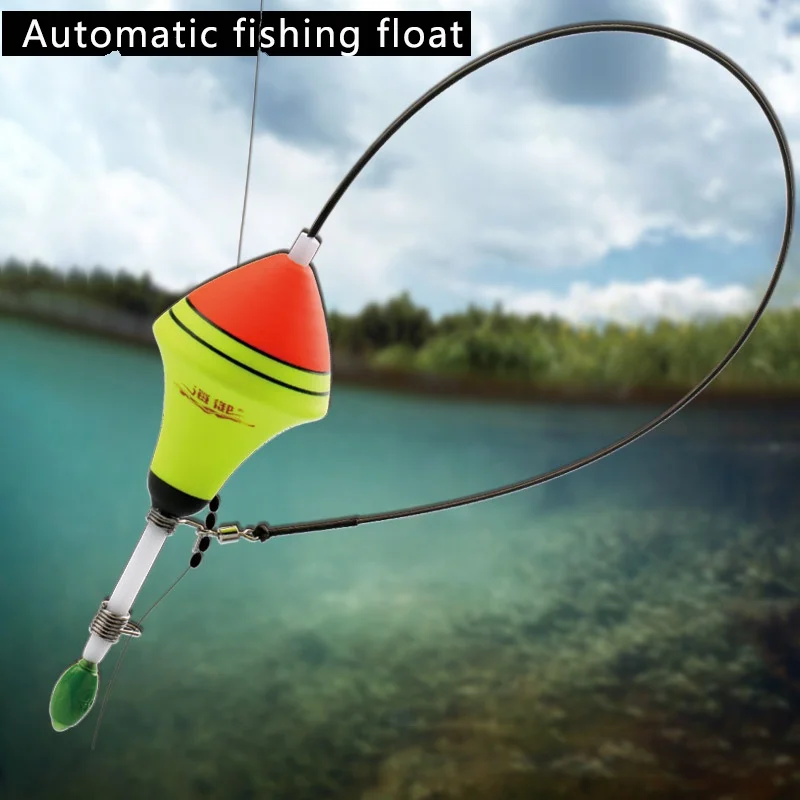 2019 New 1 pcs Hot Portable Automatic Fishing Float Fishing Accessories Fast Fishing Artifact Fishing Float Device 
2019 New 1 pcs Hot Portable Automatic Fishing Float Fishing Accessories Fast Fishing Artifact Fishing Float Device
