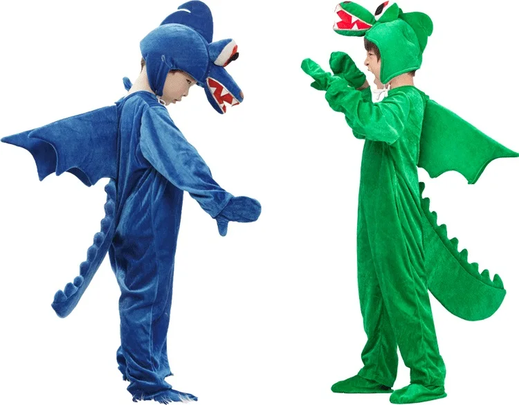 children dinosaur costume performance Cosplay Clothing dinosaur Costumes Jumpsuit 90-150cm S-4XL size
children dinosaur costume performance Cosplay Clothing dinosaur Costumes Jumpsuit 90-150cm S-4XL size