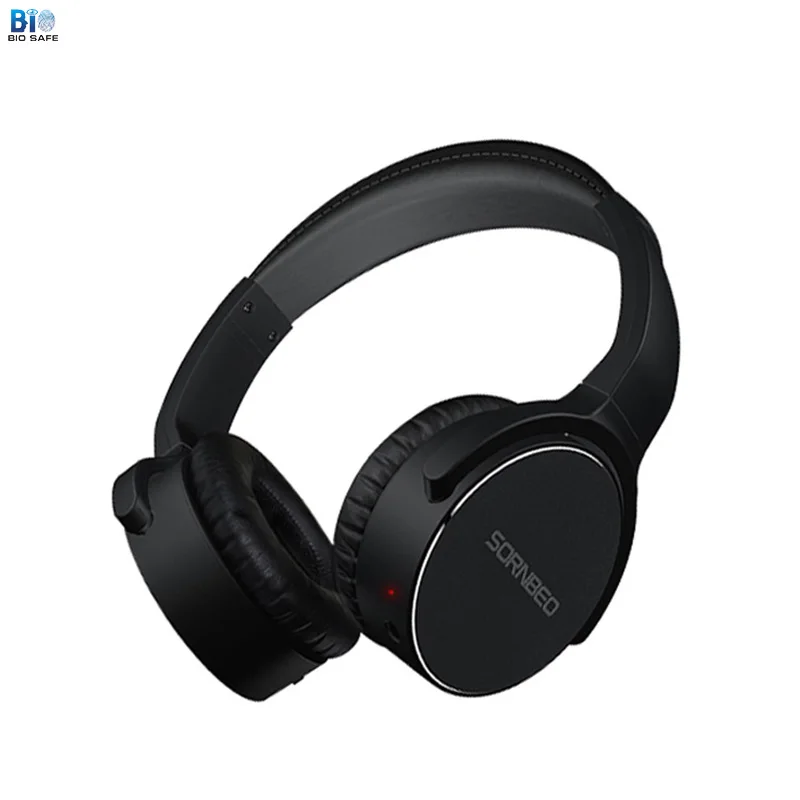 Biosafe Bluetooth Headphone Wireless Active Noise Cancelling Headphone Built In Mic Earphone Audio Bass Stereo ANC Headset
Biosafe Bluetooth Headphone Wireless Active Noise Cancelling Headphone Built In Mic Earphone Audio Bass Stereo ANC Headset