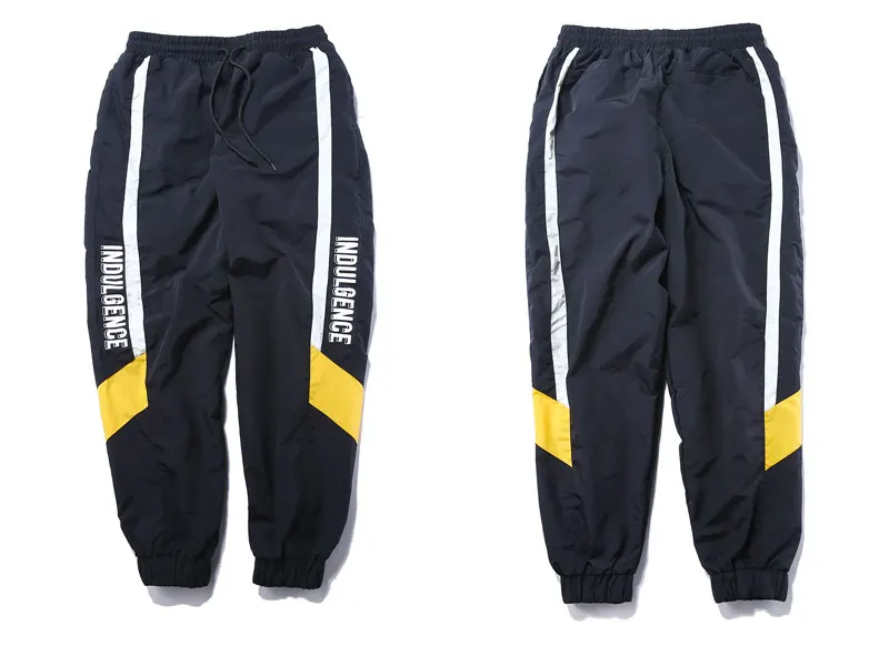 Color Block Patchwork Harem Pants 5