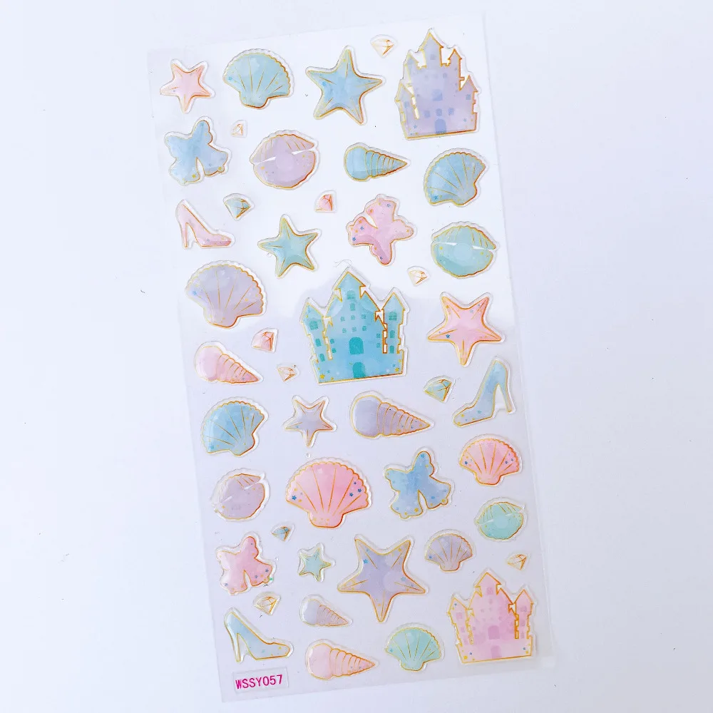 1 pack Fresh Shell Castle Starfish Conch Crystal Decorative Stickers DIY Scrapbooking Diary Album Stick Label Party Decor
1 pack Fresh Shell Castle Starfish Conch Crystal Decorative Stickers DIY Scrapbooking Diary Album Stick Label Party Decor