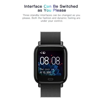 1.3inch Screen Smart Wristband Fitness Activity Track Heart Rate Sleep Monitor For Android /IOS
1.3inch Screen Smart Wristband Fitness Activity Track Heart Rate Sleep Monitor For Android /IOS