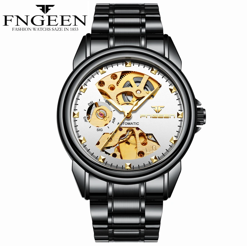 FNGEEN watch men Mechanical watches men Top Brand Luxury Military Clock Relogio Masculino montre homme
FNGEEN watch men Mechanical watches men Top Brand Luxury Military Clock Relogio Masculino montre homme