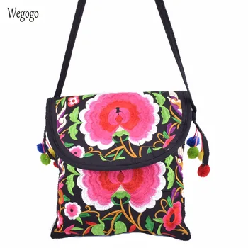 Summer Women Handbag Embroidery Bags National Floral Embroidered Cover Cloth Totes Boho Shoulder Messenger Bags Beach Travel Bag
Summer Women Handbag Embroidery Bags National Floral Embroidered Cover Cloth Totes Boho Shoulder Messenger Bags Beach Travel Bag