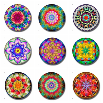 Mandala Buddhism 30 MM Fridge Magnet Mandala Hinduism Glass Cabochon Magnetic Refrigerator Stickers Note Holder Home Decoration
Mandala Buddhism 30 MM Fridge Magnet Mandala Hinduism Glass Cabochon Magnetic Refrigerator Stickers Note Holder Home Decoration