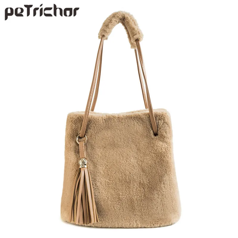 Fashion Faux Fur Women Shoulder Bag Multi-function Wool Tassel Ladies Messenger Bag Crossbody Female Sac Handbag
Fashion Faux Fur Women Shoulder Bag Multi-function Wool Tassel Ladies Messenger Bag Crossbody Female Sac Handbag
