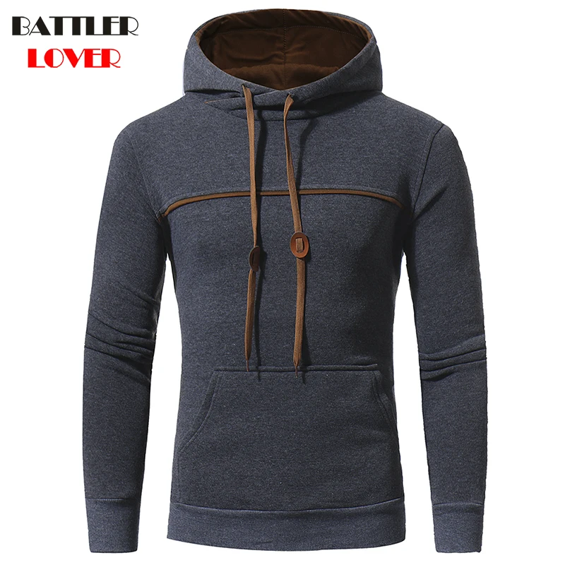 NEW 2017 Fashion Men Hoodies Brand Casual Men Hoodie Sweatshirts Casual Solid Color Hooded Jackets Male Hoody moletom Size M-3XL