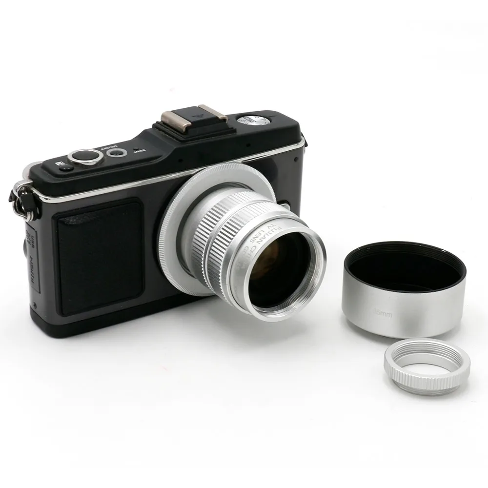 FUJIAN 35mm f/1.7 CCTV C Micro-camera lens+Micro M4/3 Adapter+hood for Panasonic Micro 4/3 E-P1 P3 G1 GF5 Macro Freeshipping
FUJIAN 35mm f/1.7 CCTV C Micro-camera lens+Micro M4/3 Adapter+hood for Panasonic Micro 4/3 E-P1 P3 G1 GF5 Macro Freeshipping
