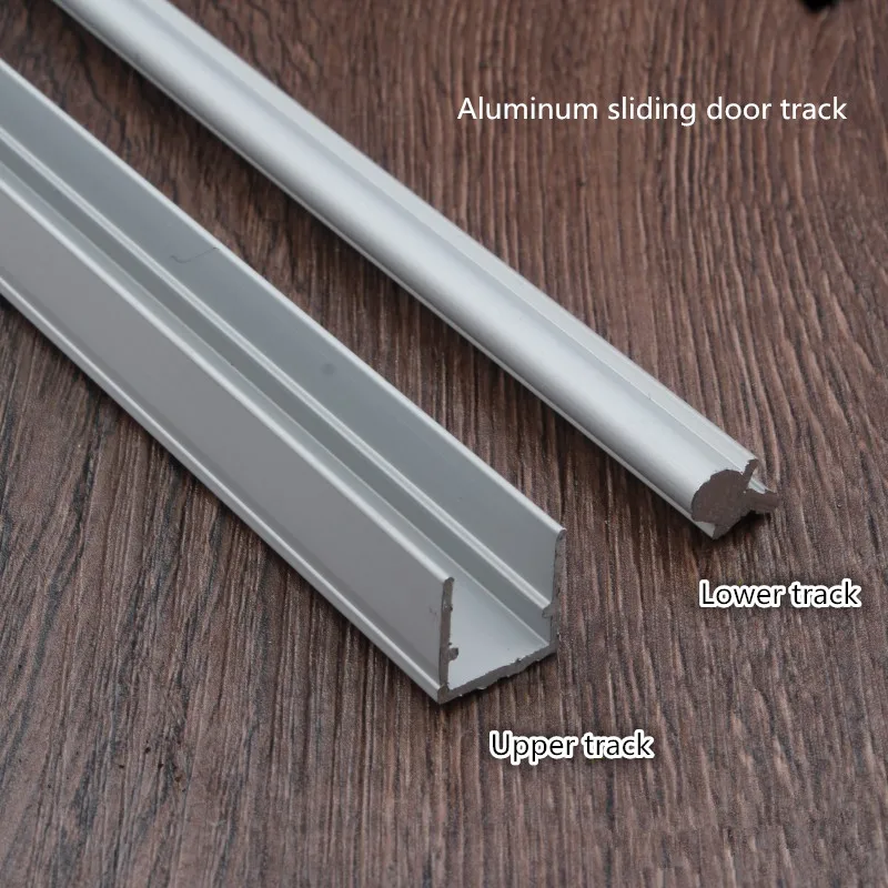 Free shipping slide door wardrobe door wheel track door sliding