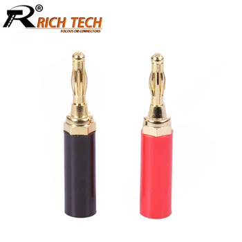 10pcs/lot 4MM Banana Male Connector Audio Speaker Adapter Banana Plug Wire Connector 5pairs Red+Black Colors
10pcs/lot 4MM Banana Male Connector Audio Speaker Adapter Banana Plug Wire Connector 5pairs Red+Black Colors