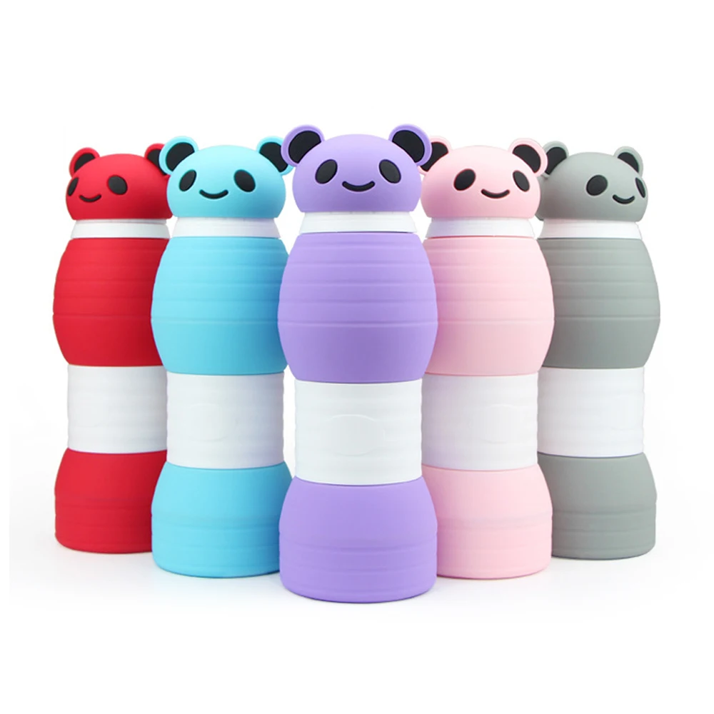 Food Grade Silicone 600ML Creative Panda Collapsible Water Bottles For Sports Drink Camping Travel My Cycling Foldable Bottle
Food Grade Silicone 600ML Creative Panda Collapsible Water Bottles For Sports Drink Camping Travel My Cycling Foldable Bottle