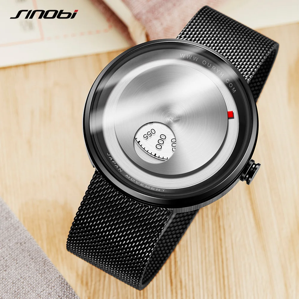 Watch Men's Wristwatches Male Sport Creative Brand Luxury Milan Strap Rotate Dial Plate Wrist Watch Clock Man Relogio Masculino
Watch Men's Wristwatches Male Sport Creative Brand Luxury Milan Strap Rotate Dial Plate Wrist Watch Clock Man Relogio Masculino