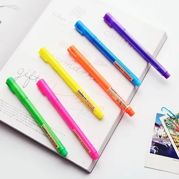 48 pcs/Lot Oblique lumina pens for reading bookmark Color highlighter pen Fine Stationery School supplies FB968
48 pcs/Lot Oblique lumina pens for reading bookmark Color highlighter pen Fine Stationery School supplies FB968