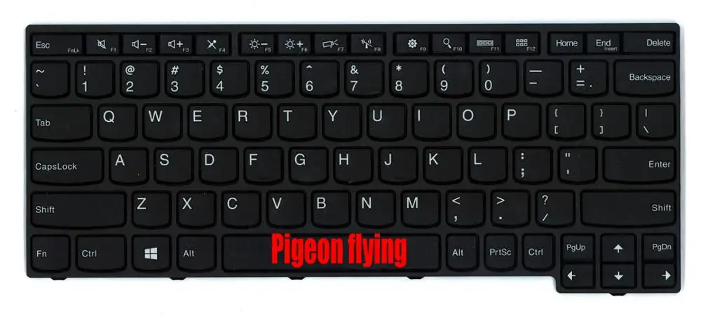 Новая английская клавиатура UEA для lenovo think yoga 11E ( 20D9 20DA 20E5 20E7 20E6 20E8 20ED 20EE)FRU 04X6221