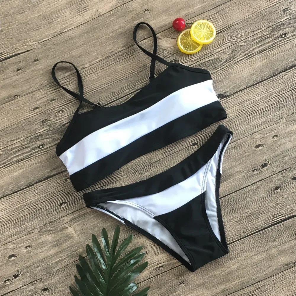 2019 New Women Striped Bikini Set Women Swimwear Push Up Padded Swimsuits Bathing Suit Beach Outwear
2019 New Women Striped Bikini Set Women Swimwear Push Up Padded Swimsuits Bathing Suit Beach Outwear