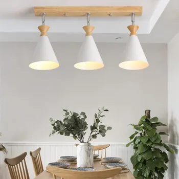 Luminaria Nordic Wood LED Ceiling Lamp for Restaurant Kitchen Modern Bedroom Rotating Track Light Fixtures Macarons Hanglamp
Luminaria Nordic Wood LED Ceiling Lamp for Restaurant Kitchen Modern Bedroom Rotating Track Light Fixtures Macarons Hanglamp
