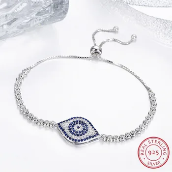 25CM Wholesale Bacelet Real Authentic 100% 925 Sterling Silver Link Chain Bangle & Bracelet Eye of God Women Wedding Jewelry
25CM Wholesale Bacelet Real Authentic 100% 925 Sterling Silver Link Chain Bangle & Bracelet Eye of God Women Wedding Jewelry