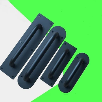 Black Wooden Door Pull Plate Handle Square Round
Black Wooden Door Pull Plate Handle Square Round