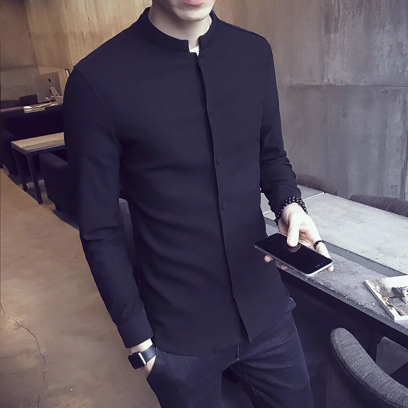 Autumn new jacket men's stand collar Korean version of the self-cultivation trend casual handsome thin baseball uniform jacket
Autumn new jacket men's stand collar Korean version of the self-cultivation trend casual handsome thin baseball uniform jacket