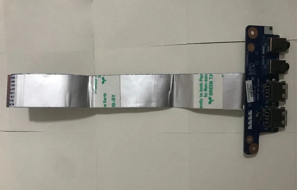 Оригинальная новая модель WZSM для ПК, Няня для ASUS K73 X73 X73B X73BR-TY019V K73T USB, аудиоплата с кабелем, работает
Оригинальная новая модель WZSM для ПК, Няня для ASUS K73 X73 X73B X73BR-TY019V K73T USB, аудиоплата с кабелем, работает