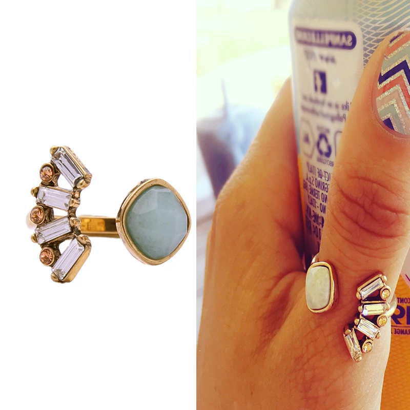 Female Ring Wholesale Alloy Vintage Jewelry New Design Open Ring Women Gift USA # 7.5
Female Ring Wholesale Alloy Vintage Jewelry New Design Open Ring Women Gift USA # 7.5
