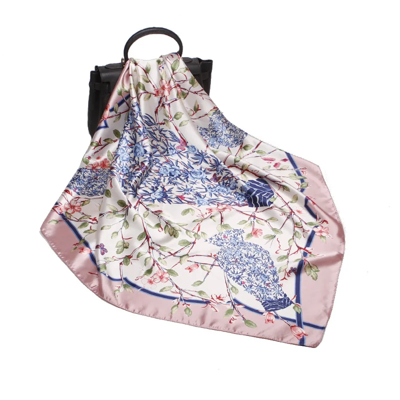 Flower Silk Scarf Shawl For Women Printed Square Satin Scarves 2018 Fashion Floral Letter Pattern Shawls
Flower Silk Scarf Shawl For Women Printed Square Satin Scarves 2018 Fashion Floral Letter Pattern Shawls