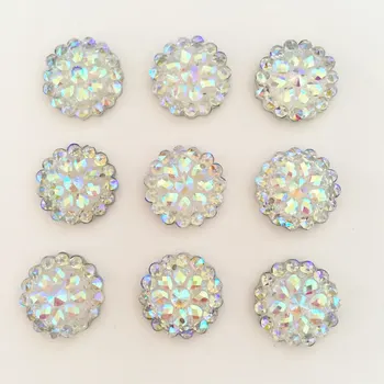 (40 pieces/lot) Bling AB Resin Round Flatback Rhinestone Buttons 2 Hole Clothing DIY accessories D385
(40 pieces/lot) Bling AB Resin Round Flatback Rhinestone Buttons 2 Hole Clothing DIY accessories D385