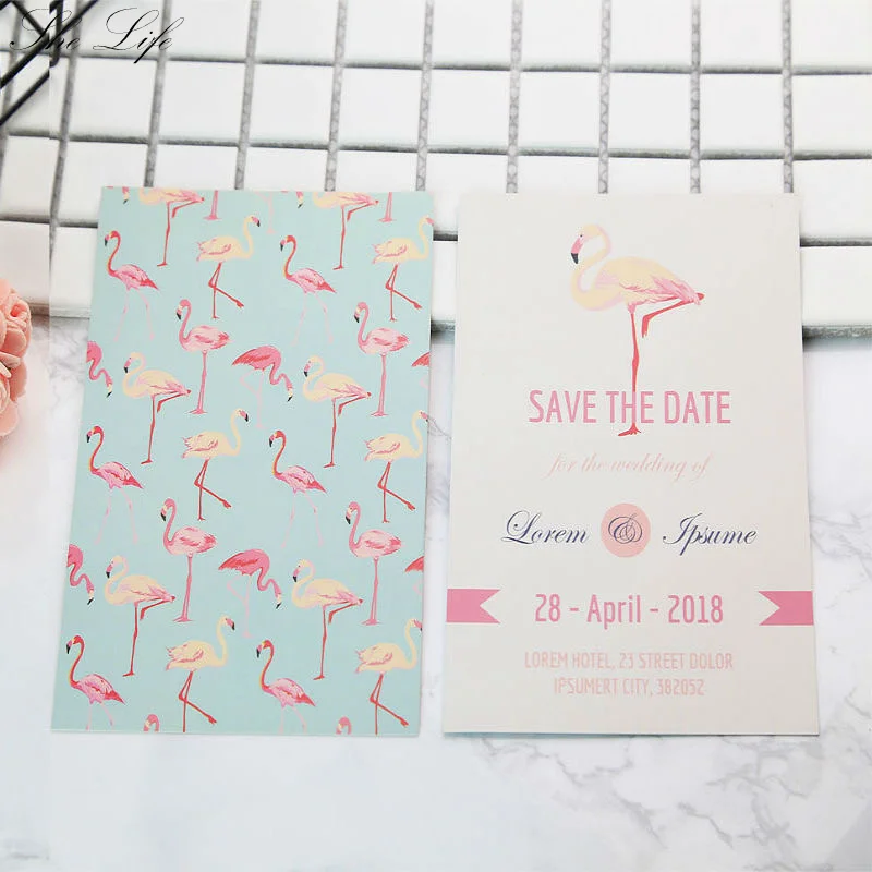 1 Pcs Handmade Paper Flamingo Postcard Double-sided Printing Greeting Card Partty Birthday Invitation Wedding Gift
1 Pcs Handmade Paper Flamingo Postcard Double-sided Printing Greeting Card Partty Birthday Invitation Wedding Gift
