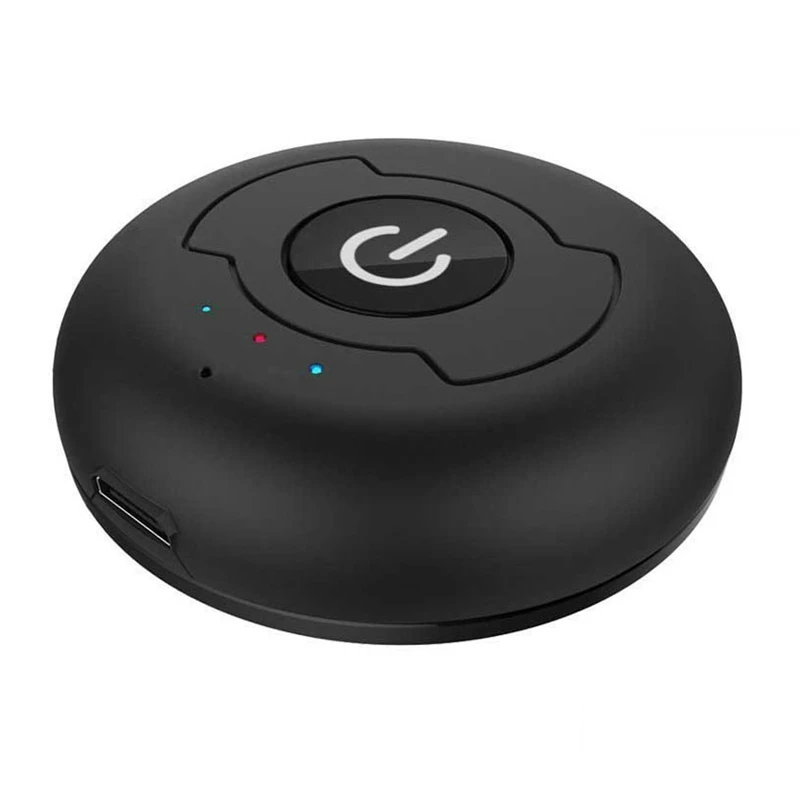 Bluetooth Stereo Transmitter, Wireless Bluetooth TV Audio Transmitter Support Two Bluetooth Headphones or Speaker Simultaneous
Bluetooth Stereo Transmitter, Wireless Bluetooth TV Audio Transmitter Support Two Bluetooth Headphones or Speaker Simultaneous