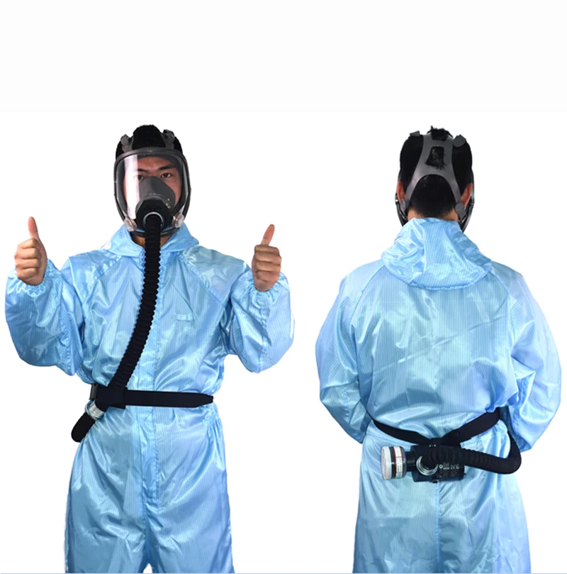 Electric Constant Flow Supplied Air Fed Full Face Gas Mask Portable Spray Painting Tool Welding Helmet Respirator System Y
Electric Constant Flow Supplied Air Fed Full Face Gas Mask Portable Spray Painting Tool Welding Helmet Respirator System Y