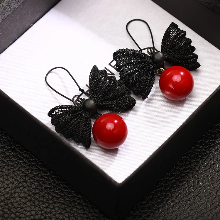 BYSPT Statement Bowknot Vintage Red Imaition Pearl Earrings For Women Imitation Earring Dangle Fashion Wedding Accessories
BYSPT Statement Bowknot Vintage Red Imaition Pearl Earrings For Women Imitation Earring Dangle Fashion Wedding Accessories