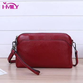 HMILY Women Messenger Bag Genuine Leather Ladies Shoulder Bag Real Cowskin Female Wrist Bag All-match Women's Crossbody Bag
HMILY Women Messenger Bag Genuine Leather Ladies Shoulder Bag Real Cowskin Female Wrist Bag All-match Women's Crossbody Bag