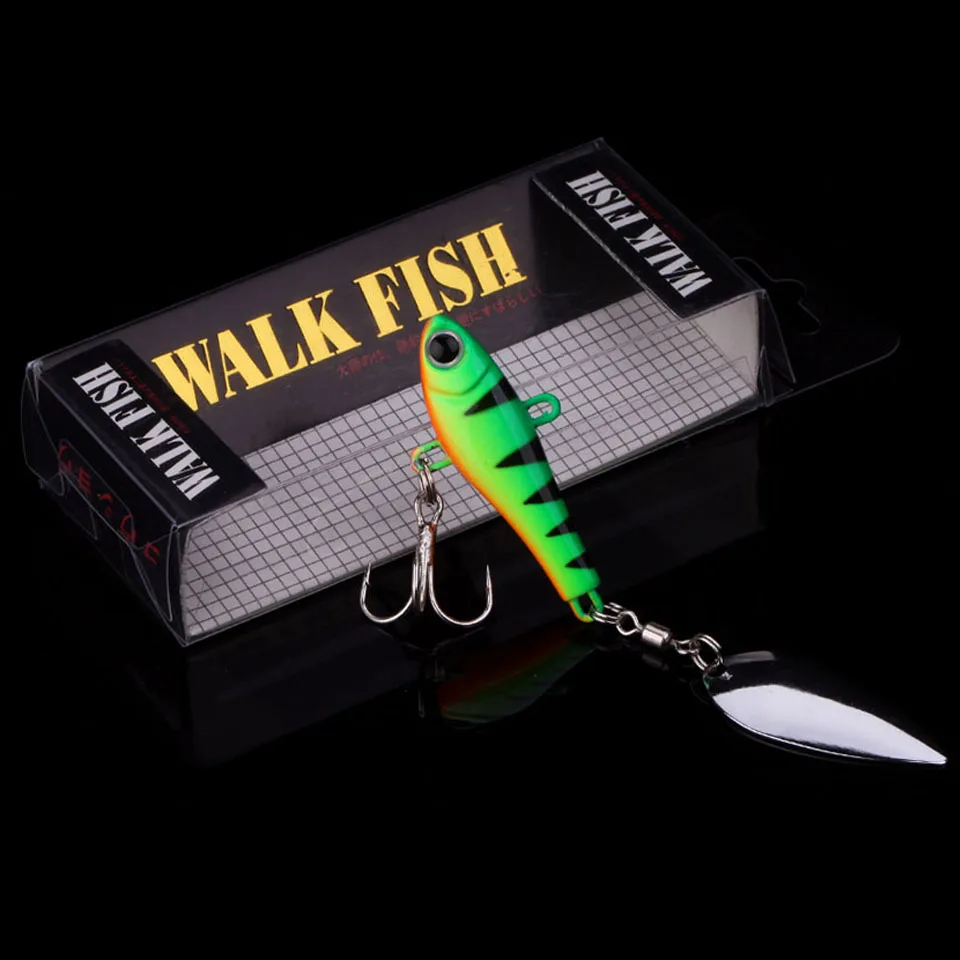 WALK FISH Fishing Lure Jig Head Fish 21.8g VIB Rotation Spoons Ocean Fishing Freshwater Spinner Artificial Metal Lures Bait
WALK FISH Fishing Lure Jig Head Fish 21.8g VIB Rotation Spoons Ocean Fishing Freshwater Spinner Artificial Metal Lures Bait