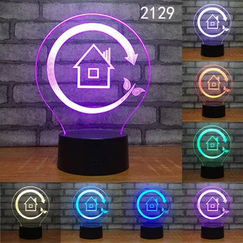 Recycle and Re-use Sign 3D LED Light Hologram Illusions 7 Colors Change Lamp Best Night Light Gift For Home Decor Dropshipping
Recycle and Re-use Sign 3D LED Light Hologram Illusions 7 Colors Change Lamp Best Night Light Gift For Home Decor Dropshipping
