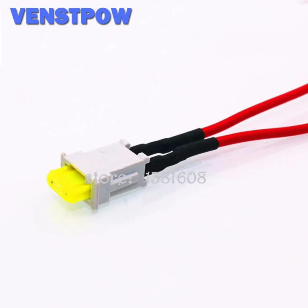 1PC 20A Small Fuse with Waterproof Insurance Socket Fuse Holder 2 Pins Wire for Car Truck Vehicle
1PC 20A Small Fuse with Waterproof Insurance Socket Fuse Holder 2 Pins Wire for Car Truck Vehicle