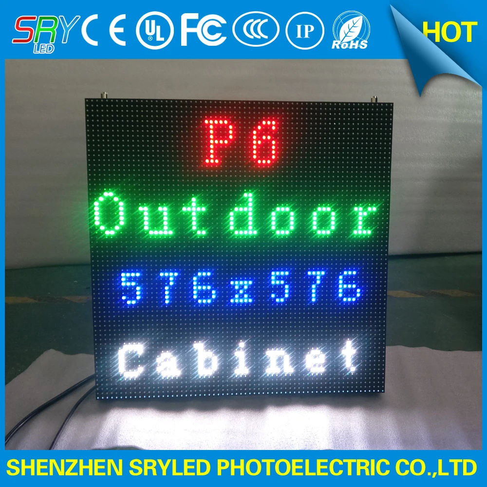 Slim Panel Oudoor P6 SMD 3535 LED Rental Screen / 6mm Outdoor Rental LED Display
Slim Panel Oudoor P6 SMD 3535 LED Rental Screen / 6mm Outdoor Rental LED Display