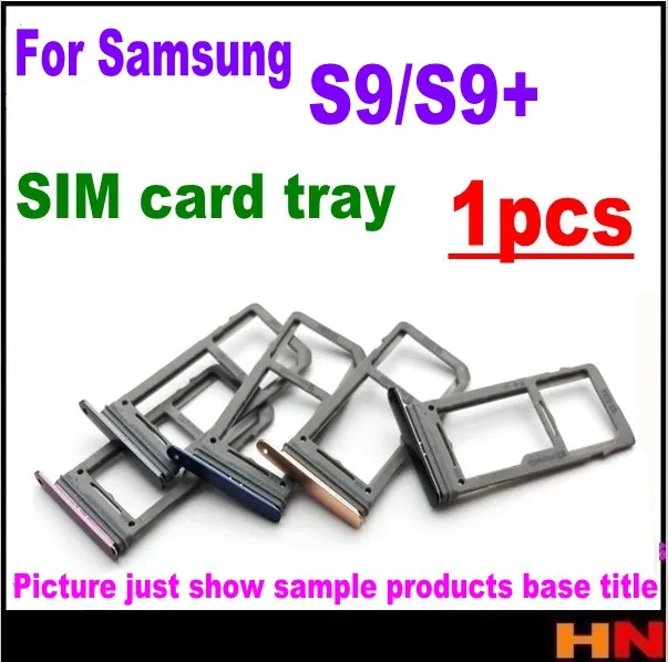 1 шт. держатель для sim-карты Samsung Galaxy S9 + plus G9600 G9650 двойной лоток Запасная часть |