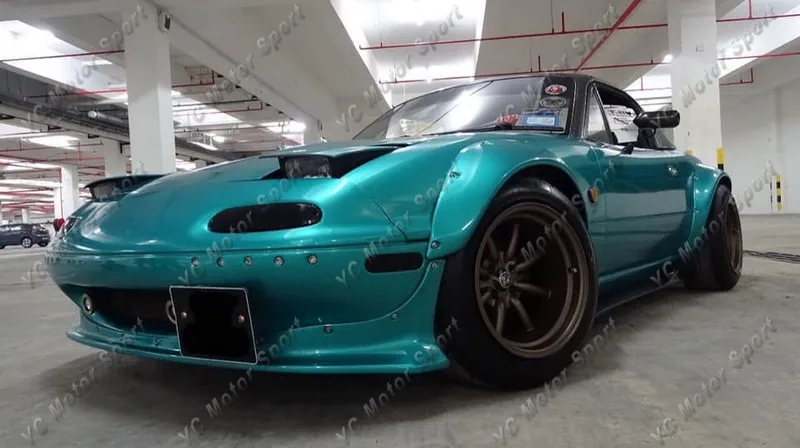 1989-1997 Mazda Miata MX5 NA Pandem Style Body Kit FRP (107)